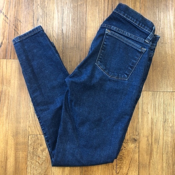𝅺j. Crew Toothpick 8” Rise Jeans Size 27 - Picture 7 of 14